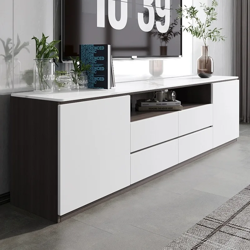Muebles para sala de estar, soporte para Tv con mesas de montaje para estante para sala de televisión, centro de entretenimiento, chimenea, mesa consola para Tv