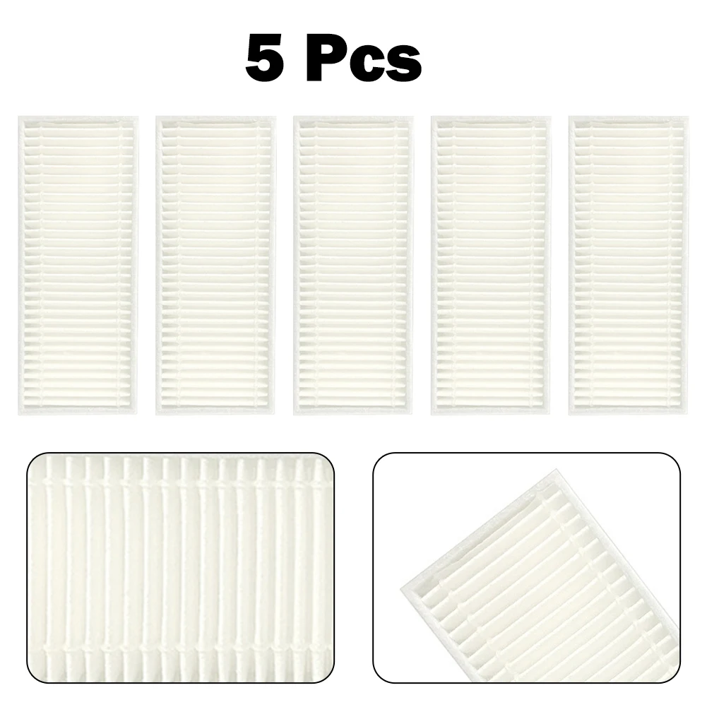 5pcs Vacuum Cleaner Filter For Dexp Mmb300 Robot Vacuum Cleaner Replacement Filters Parts Accessories