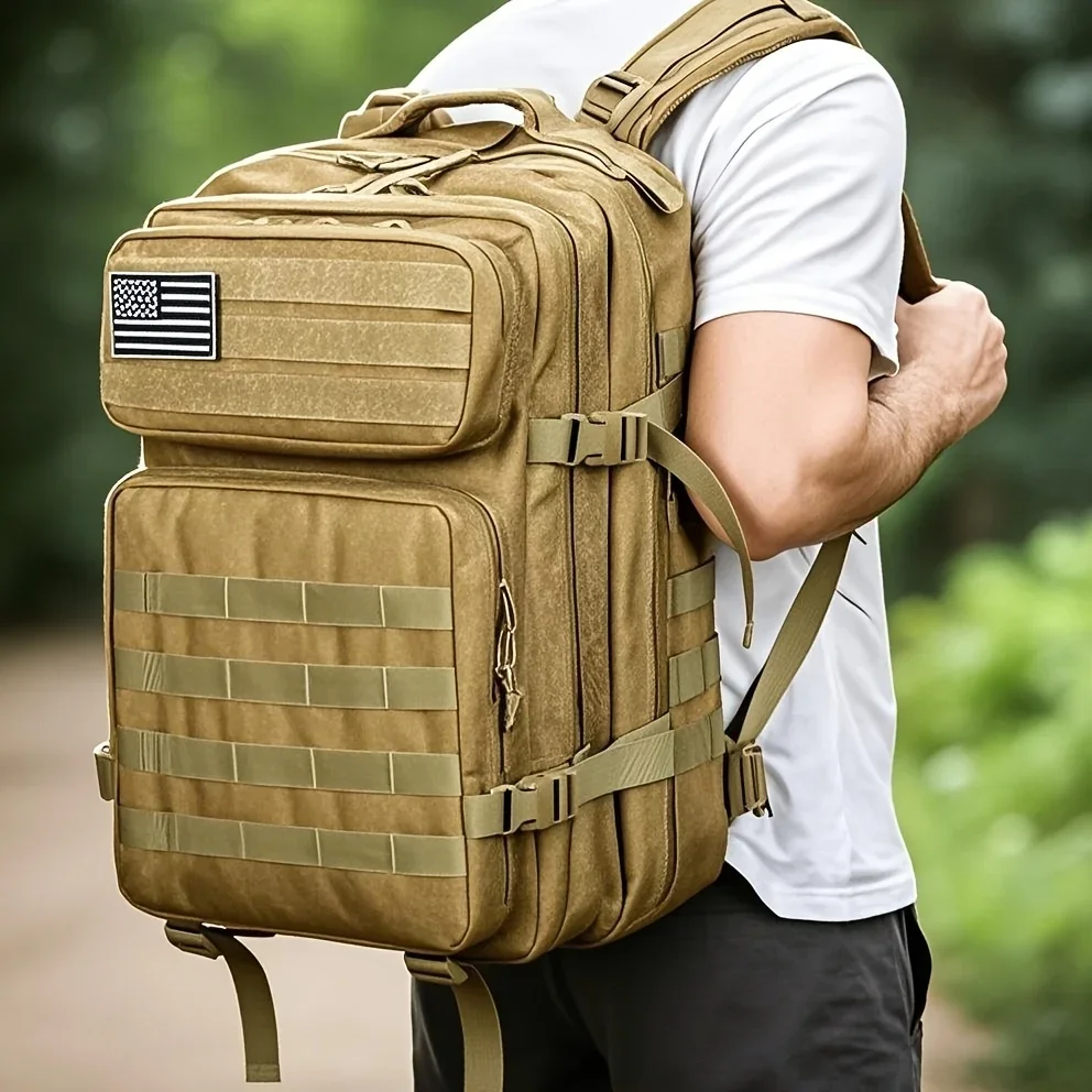 

60л армейский военный тактический рюкзак, мужские дорожные рюкзаки большой вместимости, мужские водонепроницаемые многофункциональные сумки для занятий спортом на открытом воздухе