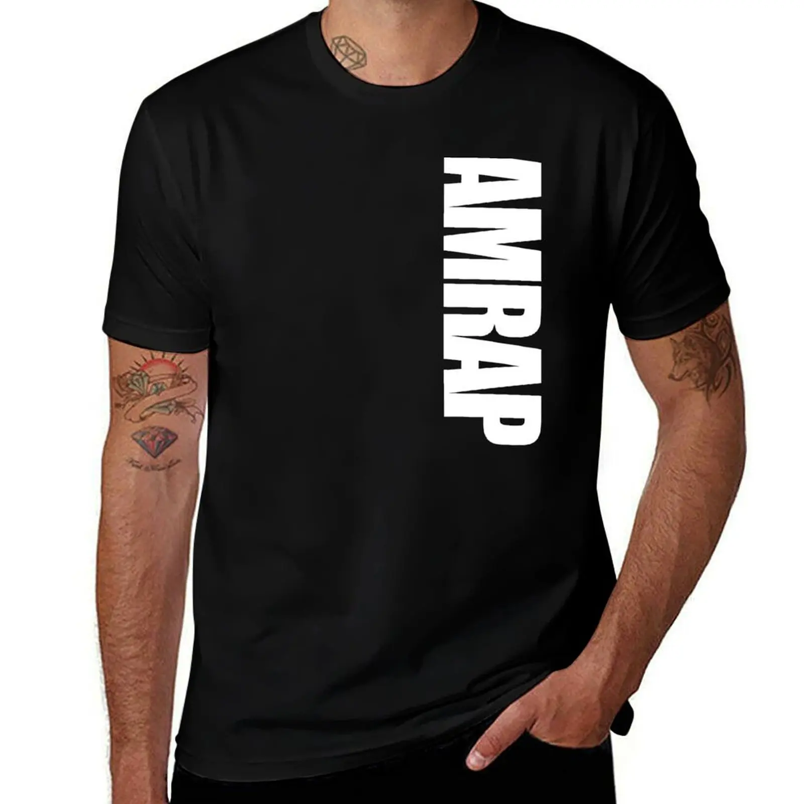 AMRAP T-Shirt heavyweights tops oversized t shirts for men