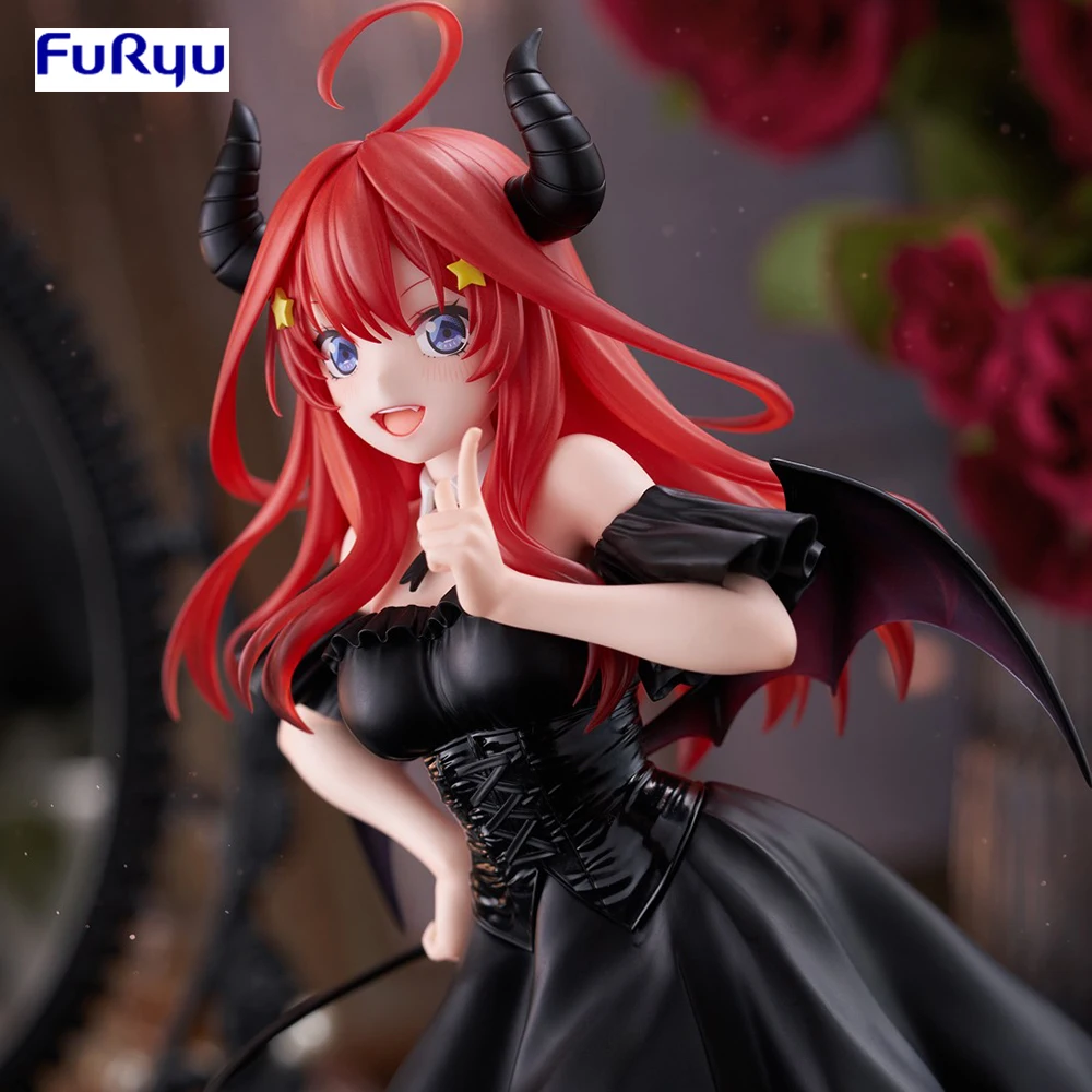 

FuRyu Original BiCute Dark The Quintessential Quintuplets Nakano Itsuki Action Figure Anime Toys Nice Collectiblle Model 25CM