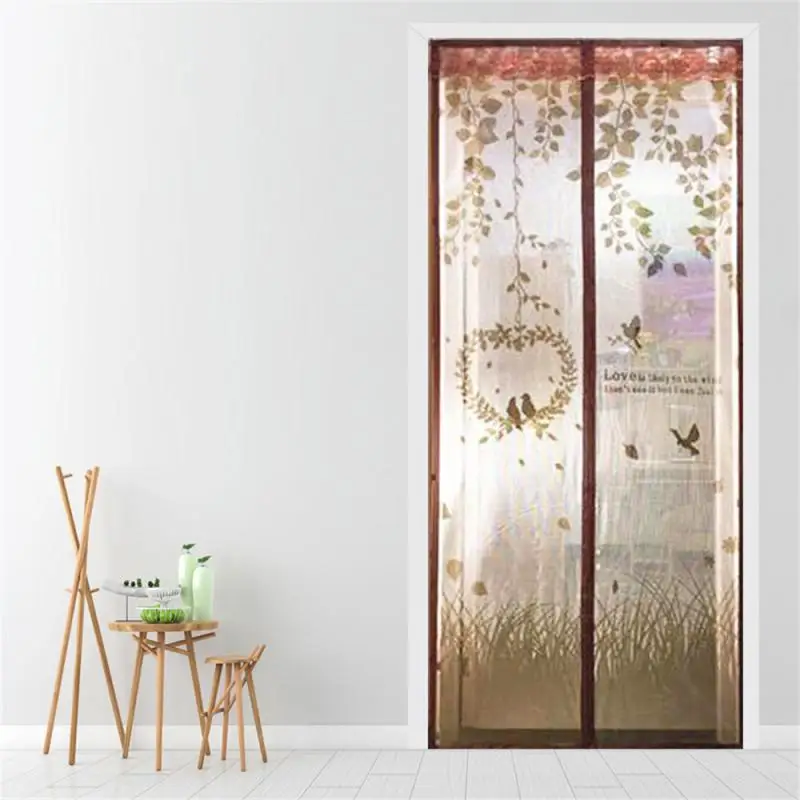 Magnetic Mosquito Screen Door Curtain Bright Colors And Firm Workmanship Has Many Uses Mosquito Curtain Easy Access Well Closed