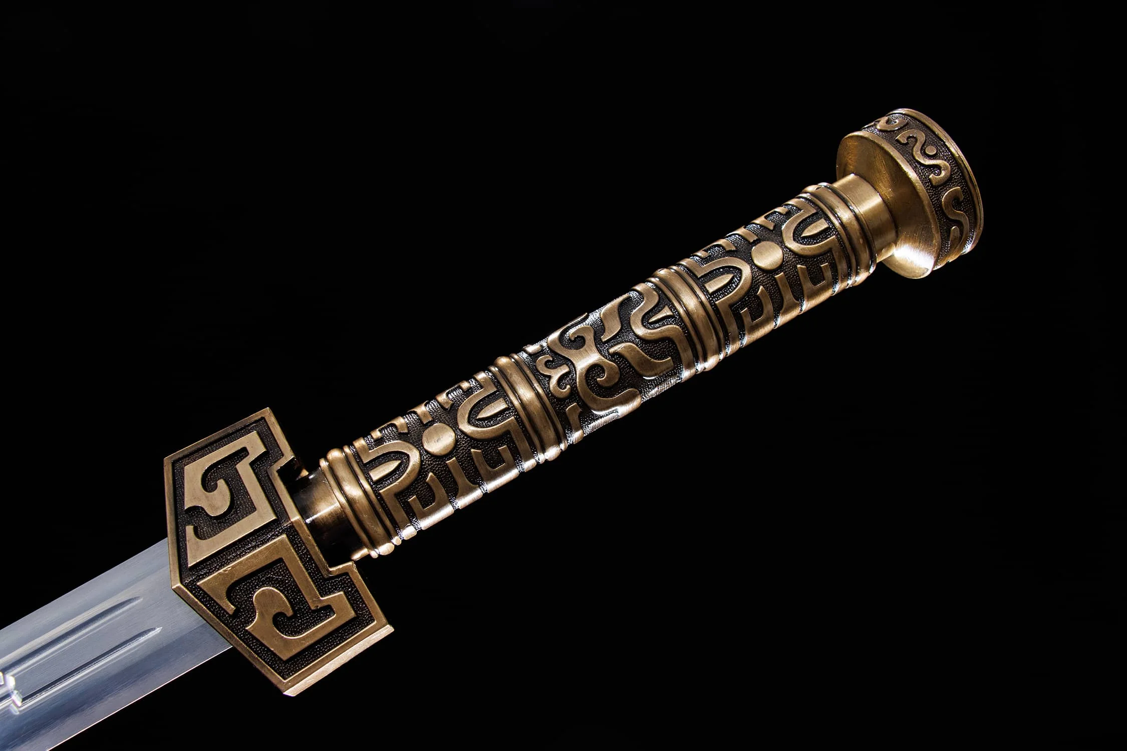 102cm Medieval Chinese sword battle Preparation Sharp carbon steel full tang katana samurai sword weapons Knight Ninja fighting