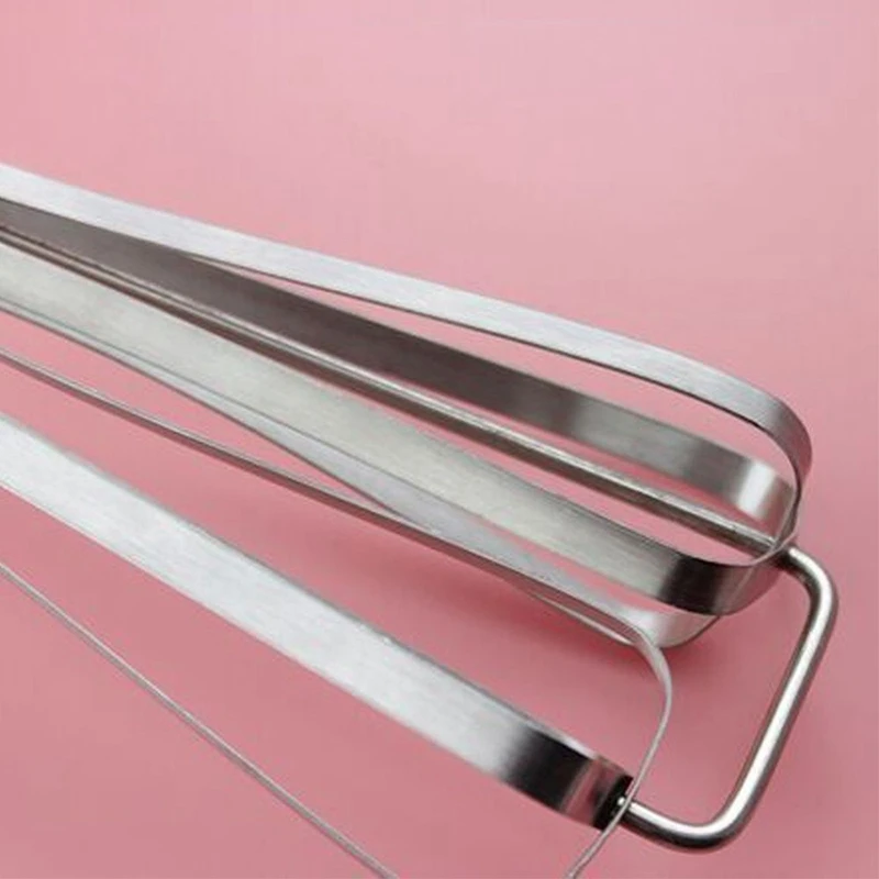 Rotary Manual Hand Whisk Egg Beater Mixer Blender Stainless Steel Kitchen Tools