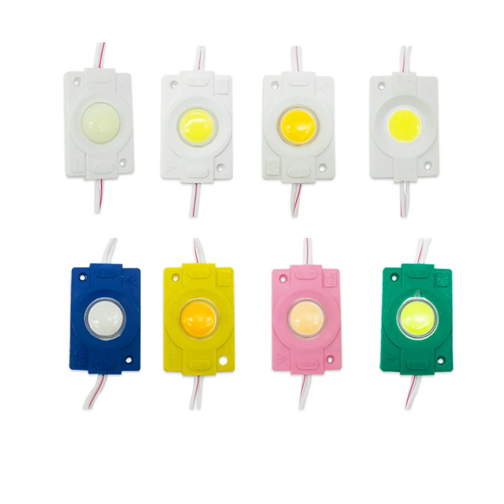 High Power SMD 3030 LEDBacklight module IP67 Waterdichte injectie led module, reclame led module DC12V 1.5 W