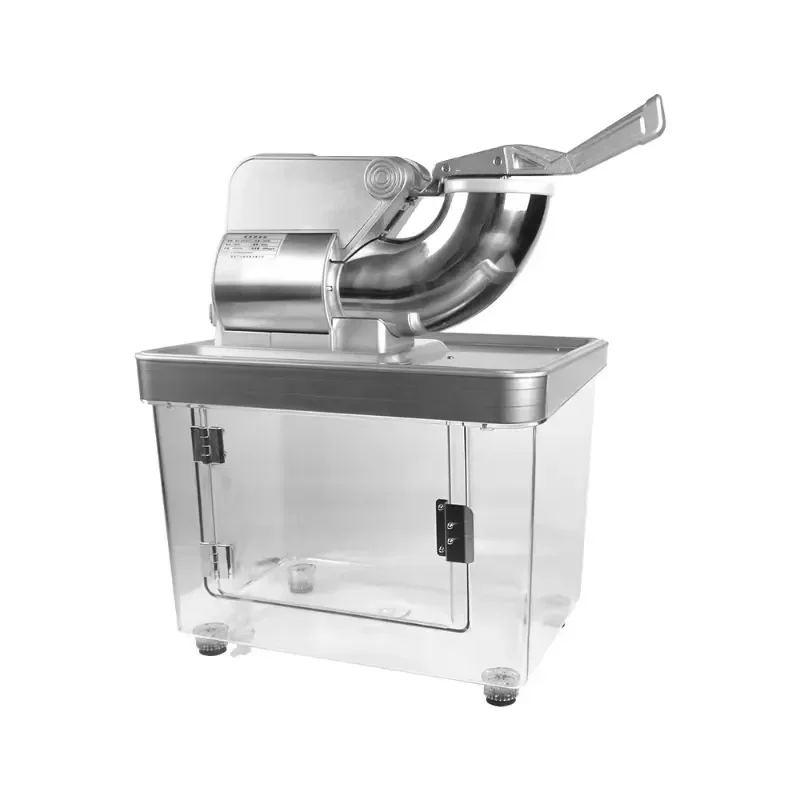Snow Cone Machine for Smoothy Ice Shaver with Stainless Steel Double Blades and Tank