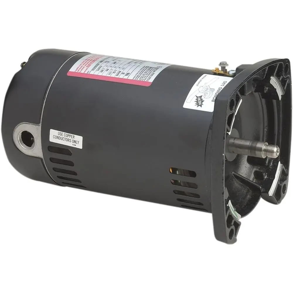 

3/4 HP 3450 RPM 1.65 HP Pool Motor, Capacitor Start, ODP Enclosure, Square Flange