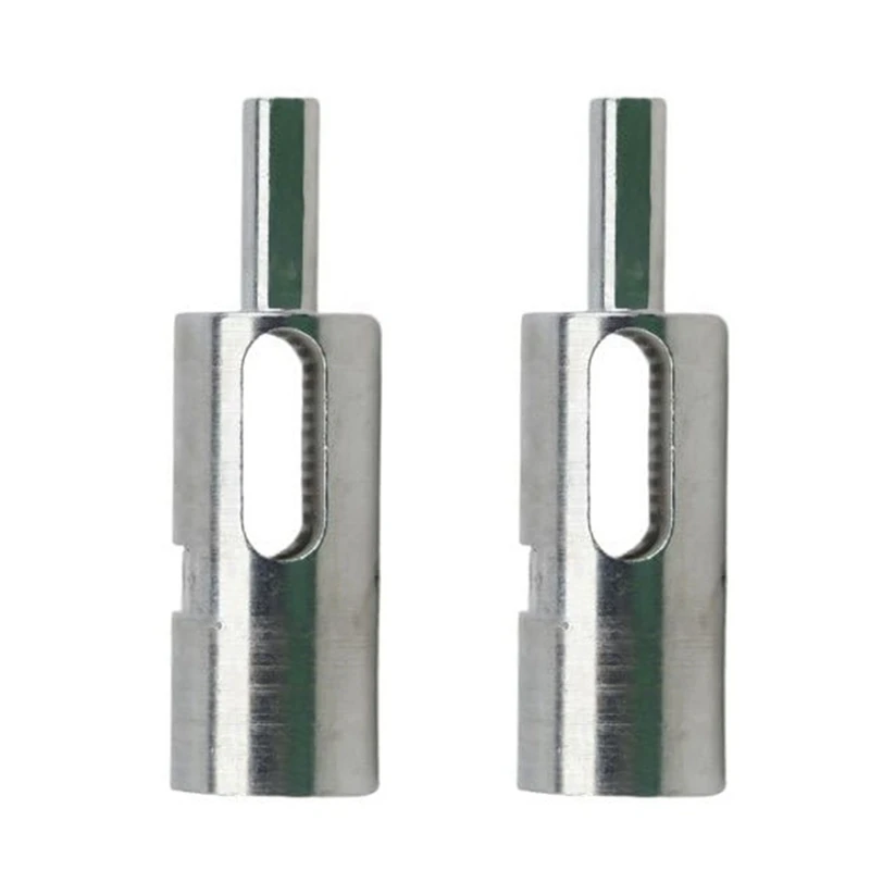 2Pcs Drill Chuck Tool For 9 Gauge Twist Ties,High-Strength EZ Twist Fence Tool,Fence Ties Drill Chuck,Twist Ties Tool