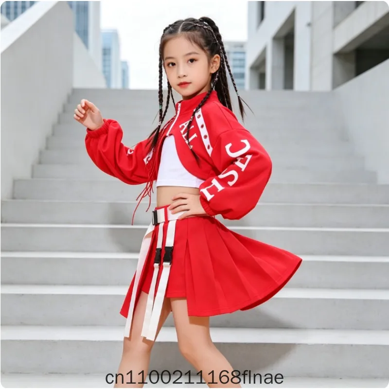 Girls' Hip Hop Street Dance Clothing, Children's Jazz Dance, Fashion Models, Stage Fashion Show Performance Clothing