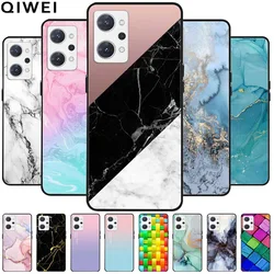 For OPPO Reno9 A 5G Case Marble Soft Silicone Lovely TPU Phone Cases for Reno 7A / 9A 9 A Covers Capa Reno7 A Protective Shells