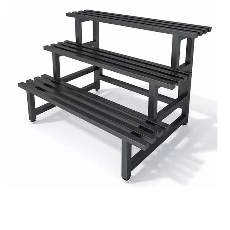 

Stainless steel balcony flower shelves wrought iron step shelf decorative flower pot shelves