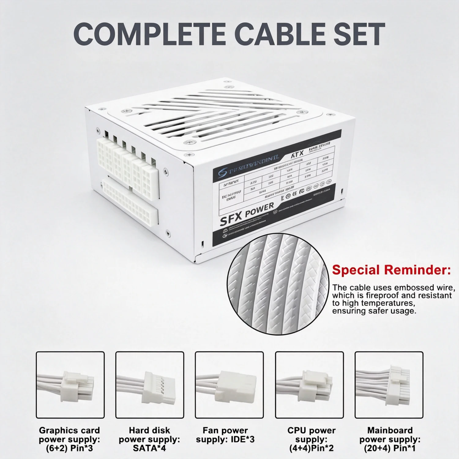 Fuente de Alimentación SFX de  - 750W Sfx Fully Modular Power Supply reseña y precio