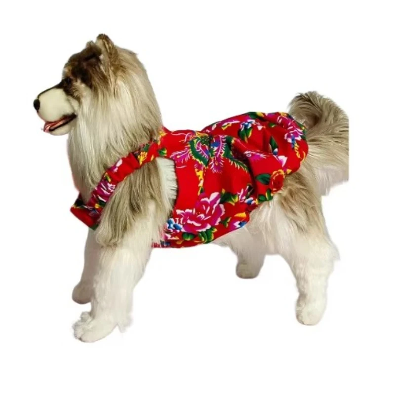 Ropa para Perros Grandes, Vestido para Poodle, Schnauzer, Corgi, Border Collie, Samoyed, Husky, Labrador, Golden Retriever, Alaskan Malamute