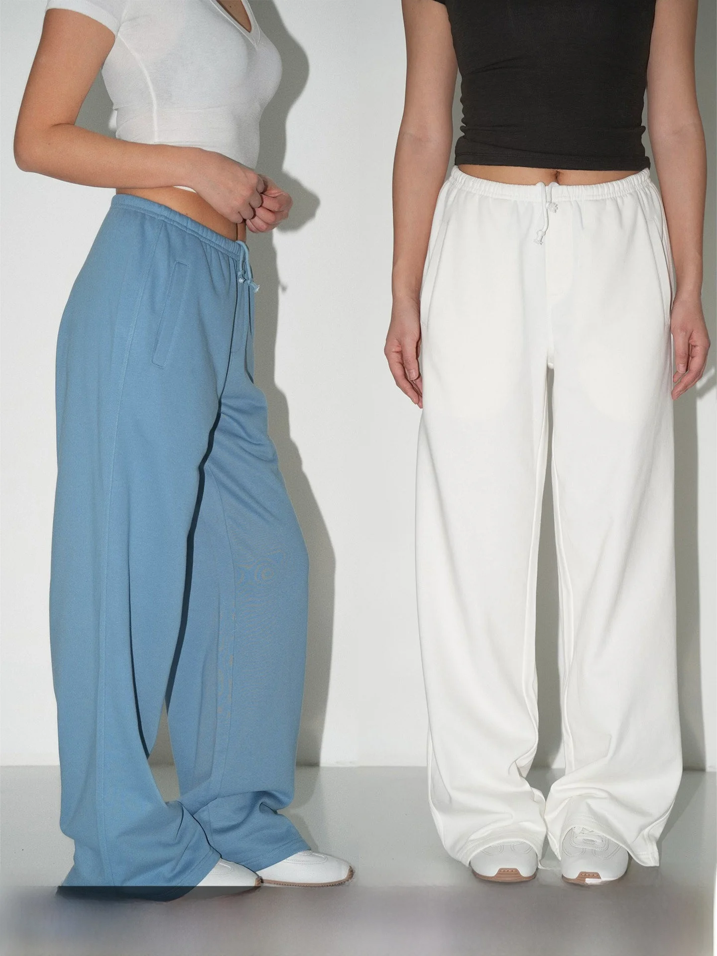 

Брюки WellD Basic 340г для женщин, широкие, на шнурке, повседневные, для весны-лета и осени-зимы, спортивные, для отдыха