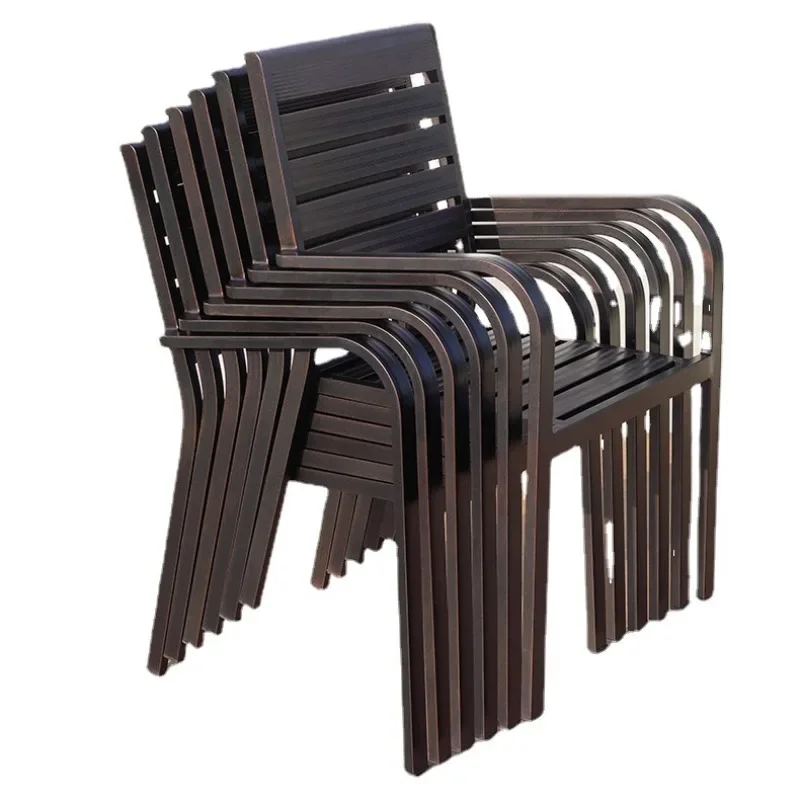 

Outdoor tables and chairs, courtyard open-air hotel, garden yard, balcony terrace, retractable leisure table and chair