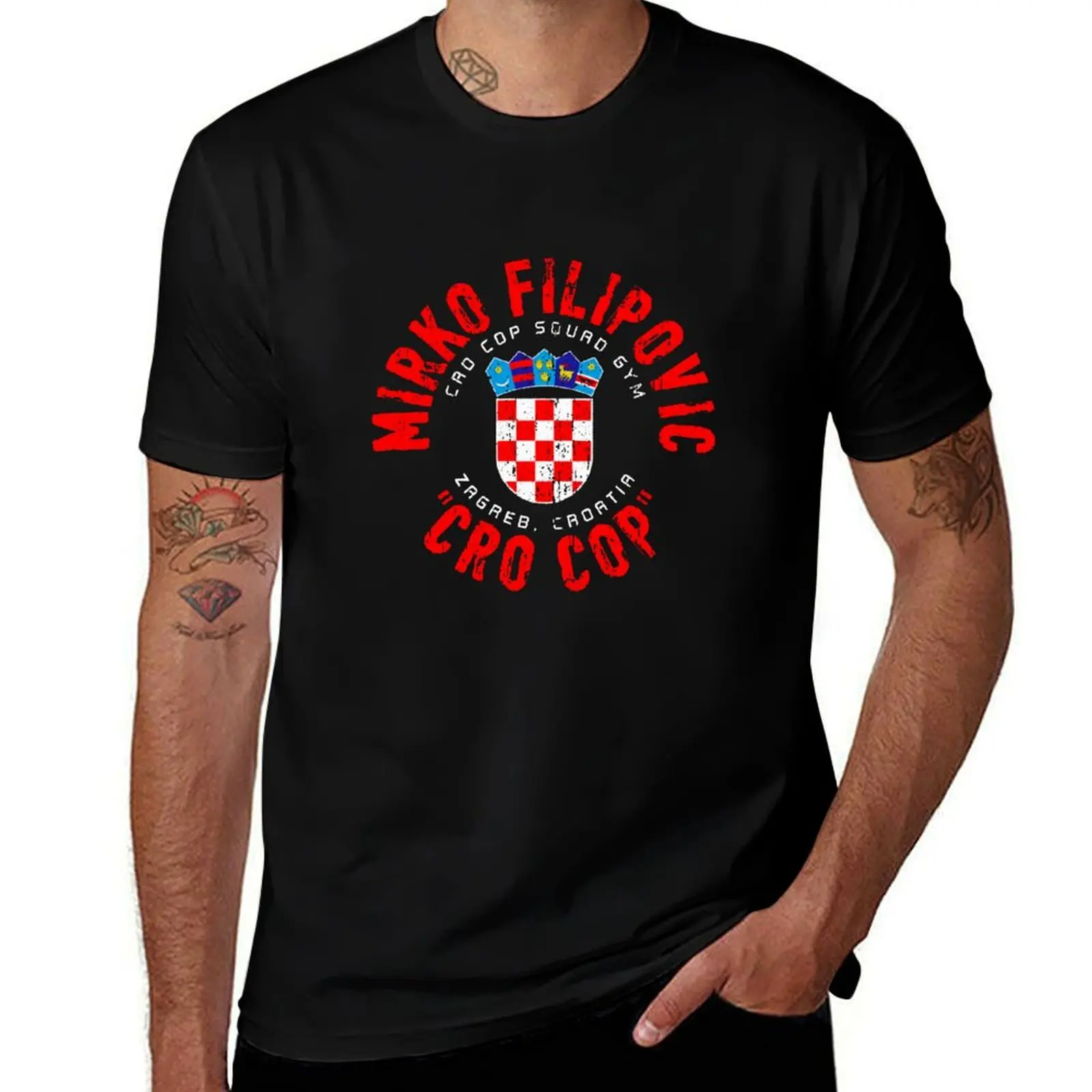 

Mirko cro cop filipovic T-Shirt vintage Personalized t-shirt plain t shirts men