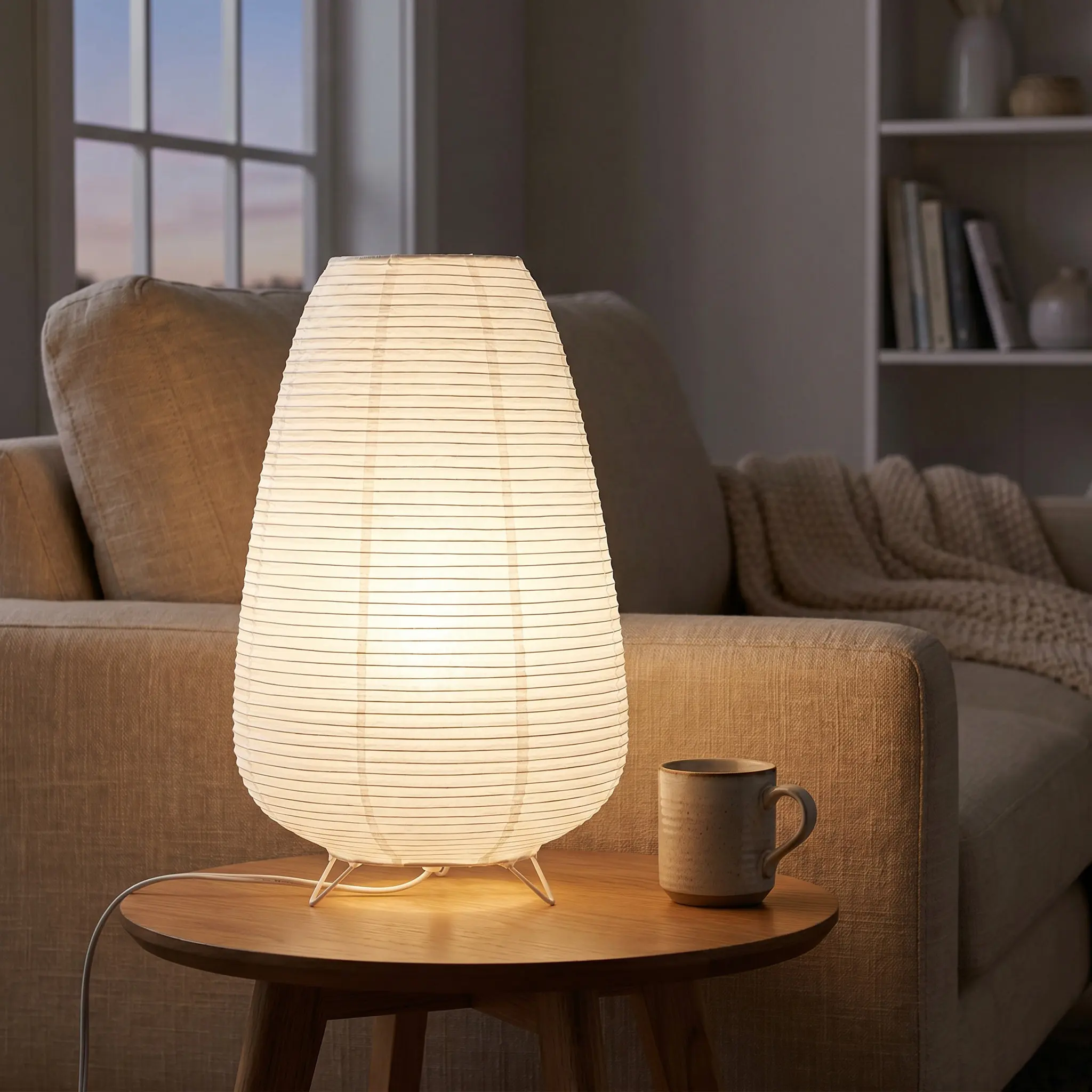 1Pcs Paper Lampshade Nordic Lamp Cover Protective Light Accessory for Bedroom Desk Warm Atmosphere