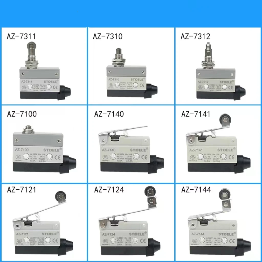 STDELE Microswitch AZ-7141.AZ-7110.AZ-7121.AZ-7311.AZ-7100. AZ-7166az-7124 Travel Switch Limit Switch Reset