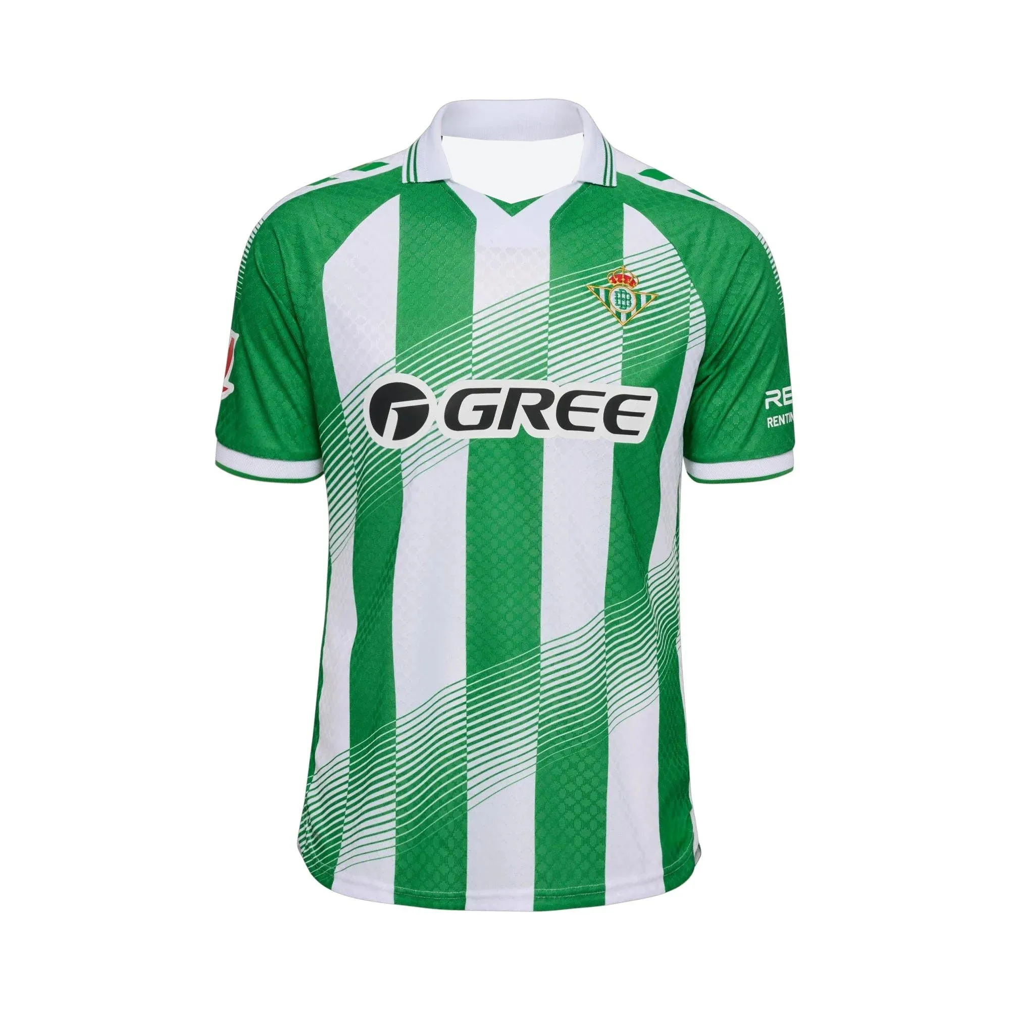 2026 Betis 3D-gedrucktes Fußballtrikot für Herren, atmungsaktives, schnelltrocknendes Kurzarm-T-Shirt für den Sommer, Familien-Partnerlook – Detail 3