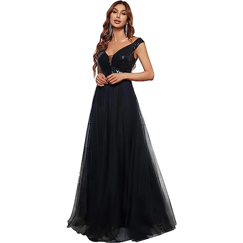 M142 Sweet Memory Plus Size Bridesmaid Dresses Sleeveless V-Neck Purple Pink Blue Green Red Floor-Length Wedding Party Dress
