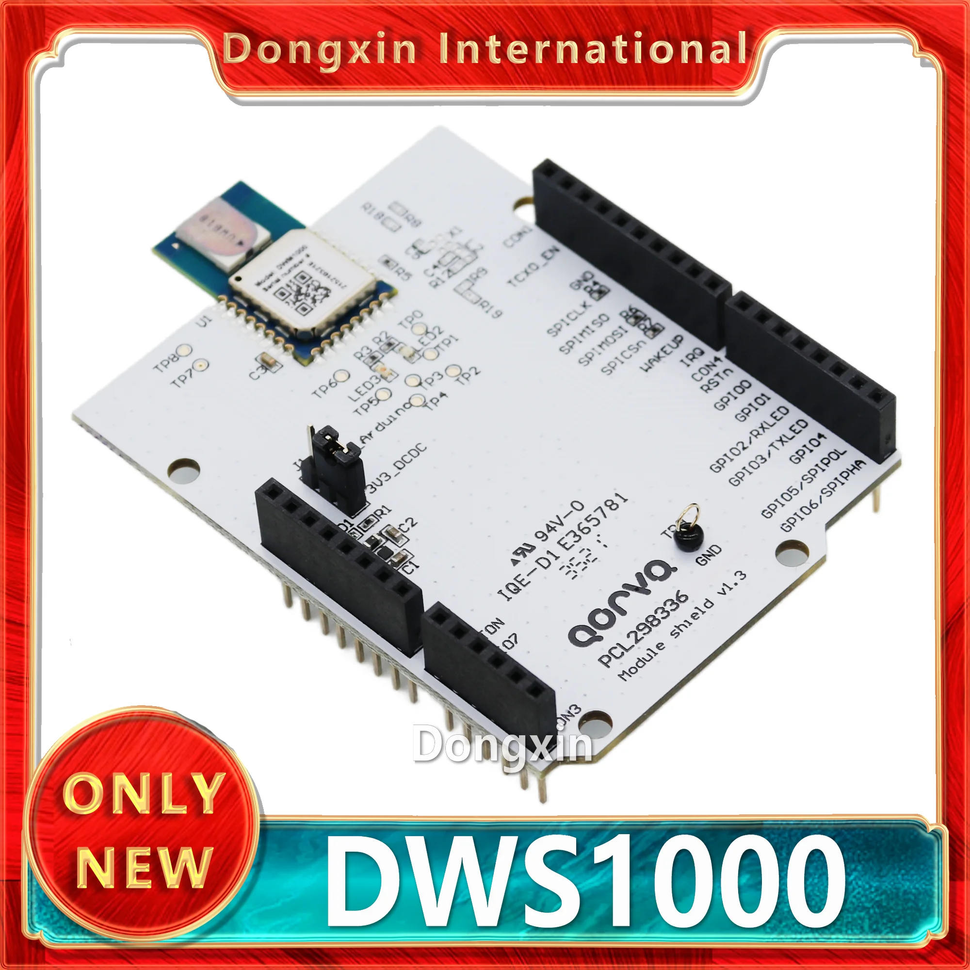 

Новая оригинальная плата расширения DWS1000, плата разработки DWM1000, модуль UWB, точное позиционирование и связь