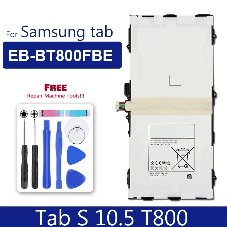 Battery For Samsung GALAXY Tab S 8.4 10.5/ S2 8.0 9.7/S3 9.7 SM T700 T705 T800 T710 T715 T810 T815 T820 T825 EB-BT705FBE