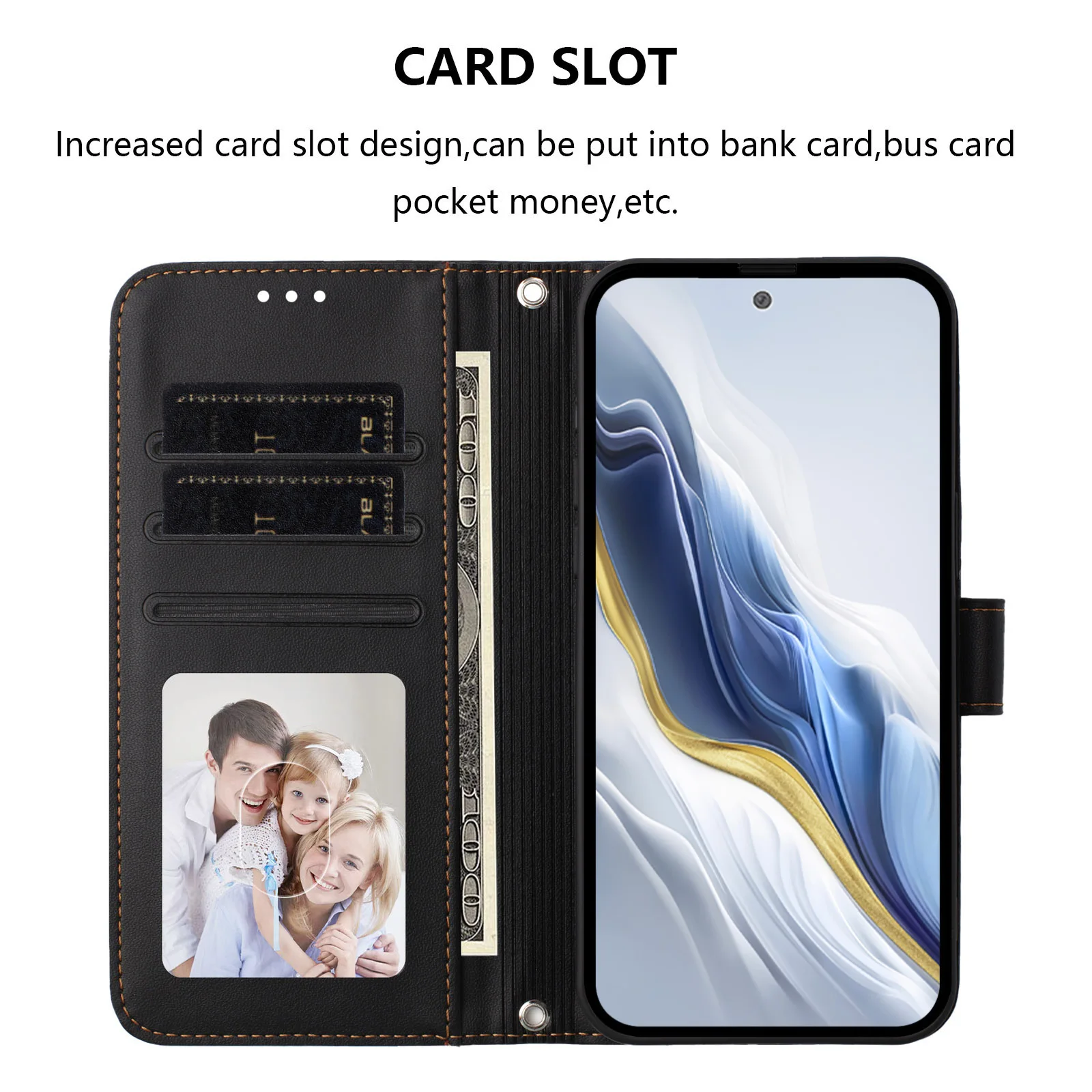 Solid Color PU Leather Lanyard Case For Samsung Galaxy S25 Plus S24 FE S23 Ultra S22 S21+ 5G Card Slots Wallet Holder Cover view 6