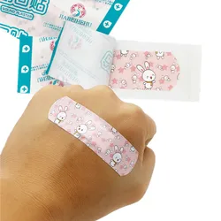 120pcs/set Cartoon Band Aid Waterproof Wound Plaster for Children Kids Adhesive Woundplast Cute Animal Pattern Strips