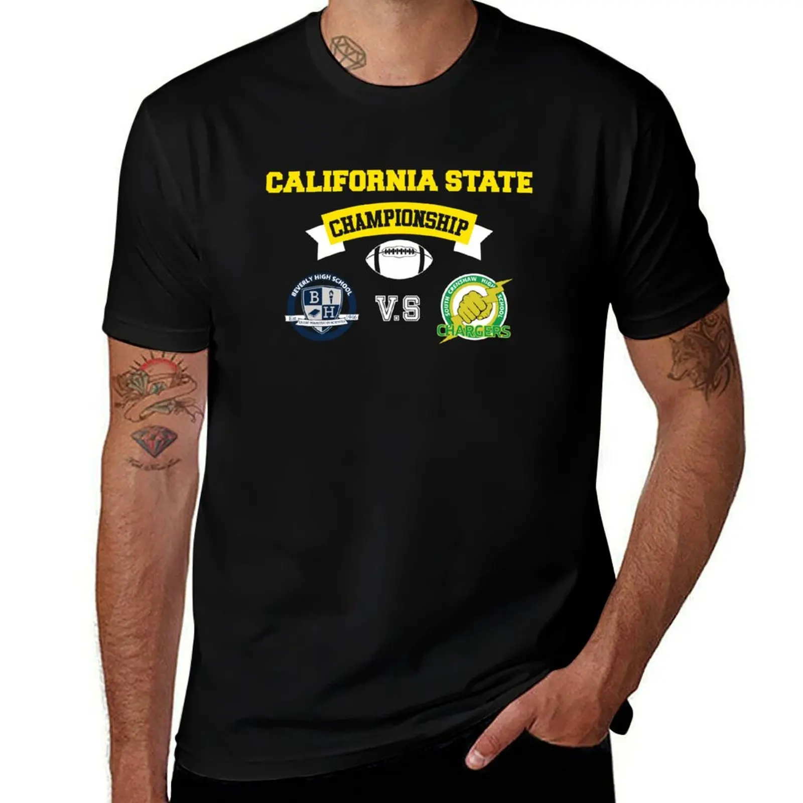 

All American CW football show T-Shirt man t shirt summer man tshirt T-Shirt
