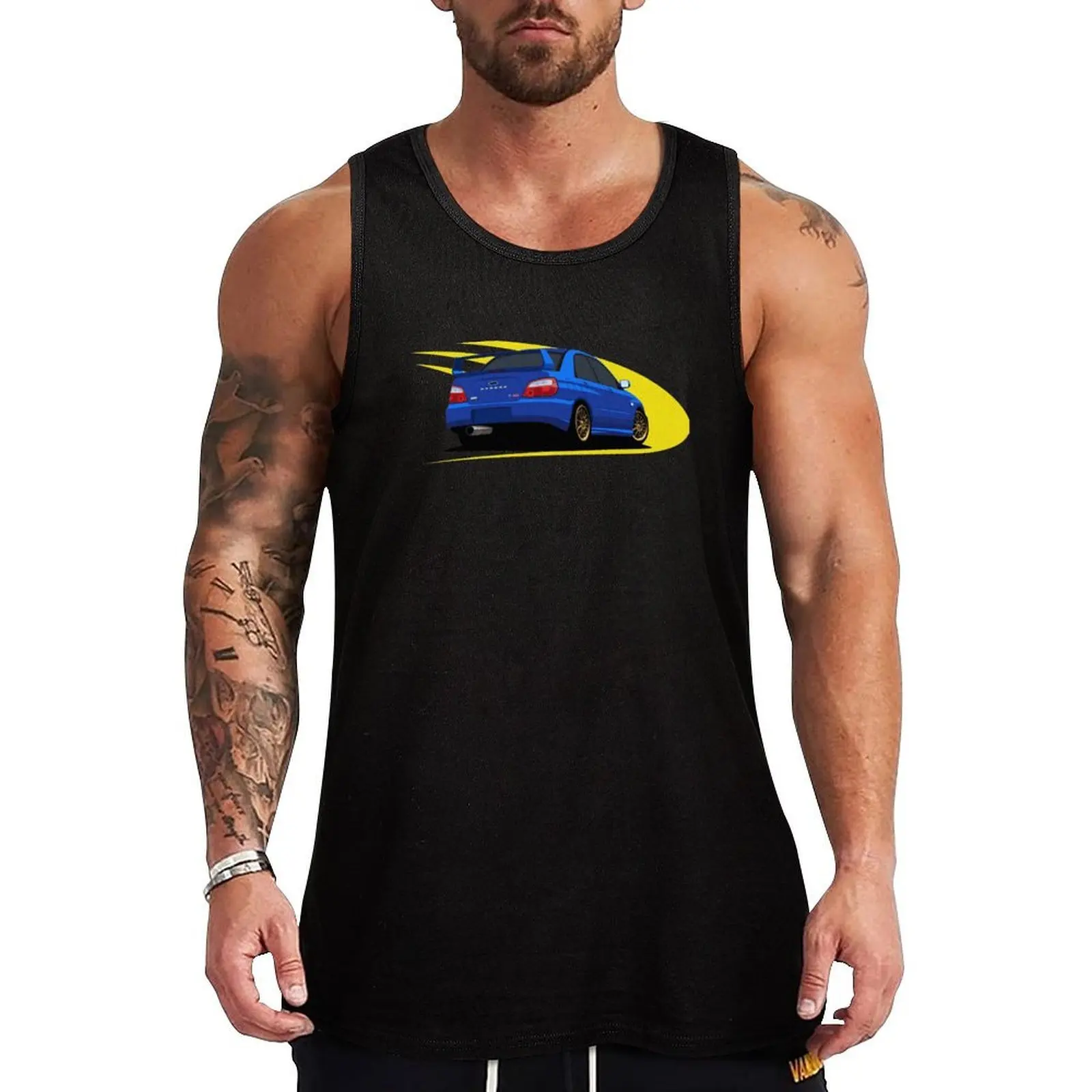 

Impreza WRX Tank Top Men's sports t-shirt Gym T-shirts for men Men's gym t-shirts Sports clothing