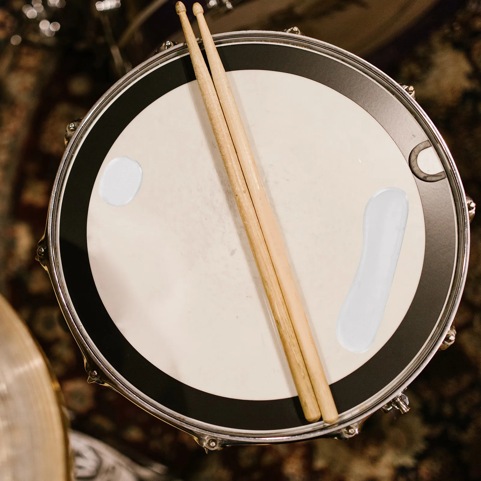 

Dampeners Gel Pads Self-Adhesive Silicone Drum Mute Pads Set for Snare Drum Vibration Reduction Long Lasting Durable