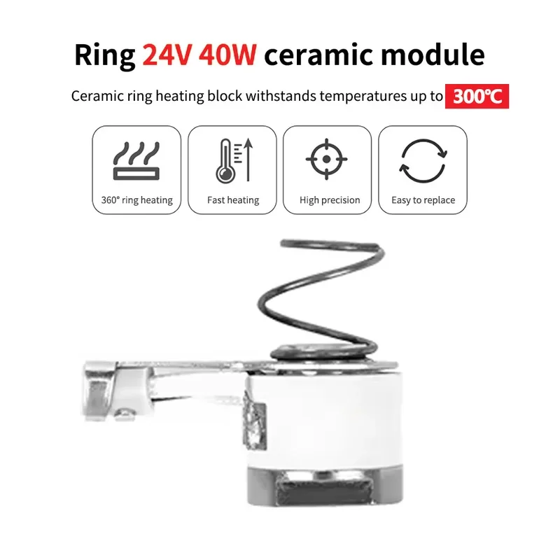 Imagem -06 - Revo Cerâmica Hotend Kit Núcleo Aquecedor de Aquecimento Rápido para Rapidchange E3-d Revo Biqu h2 V2s Ender Pro v2 Voron Hot End E3d