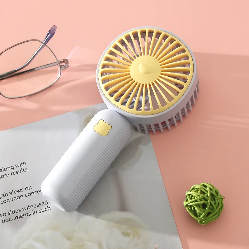 

Dual Use Style 2 In 1 Mini Fan,120 Speed USB Rechargeable Handheld Desktop Portable Cooling Fan For Office Outdoor