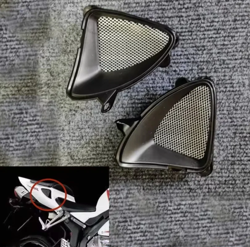 Motorcycle Black Rear Tail Intake Vent Grill Fairing Cover Fit for HONDA CBR1000RR 2004 2005 2006 2007