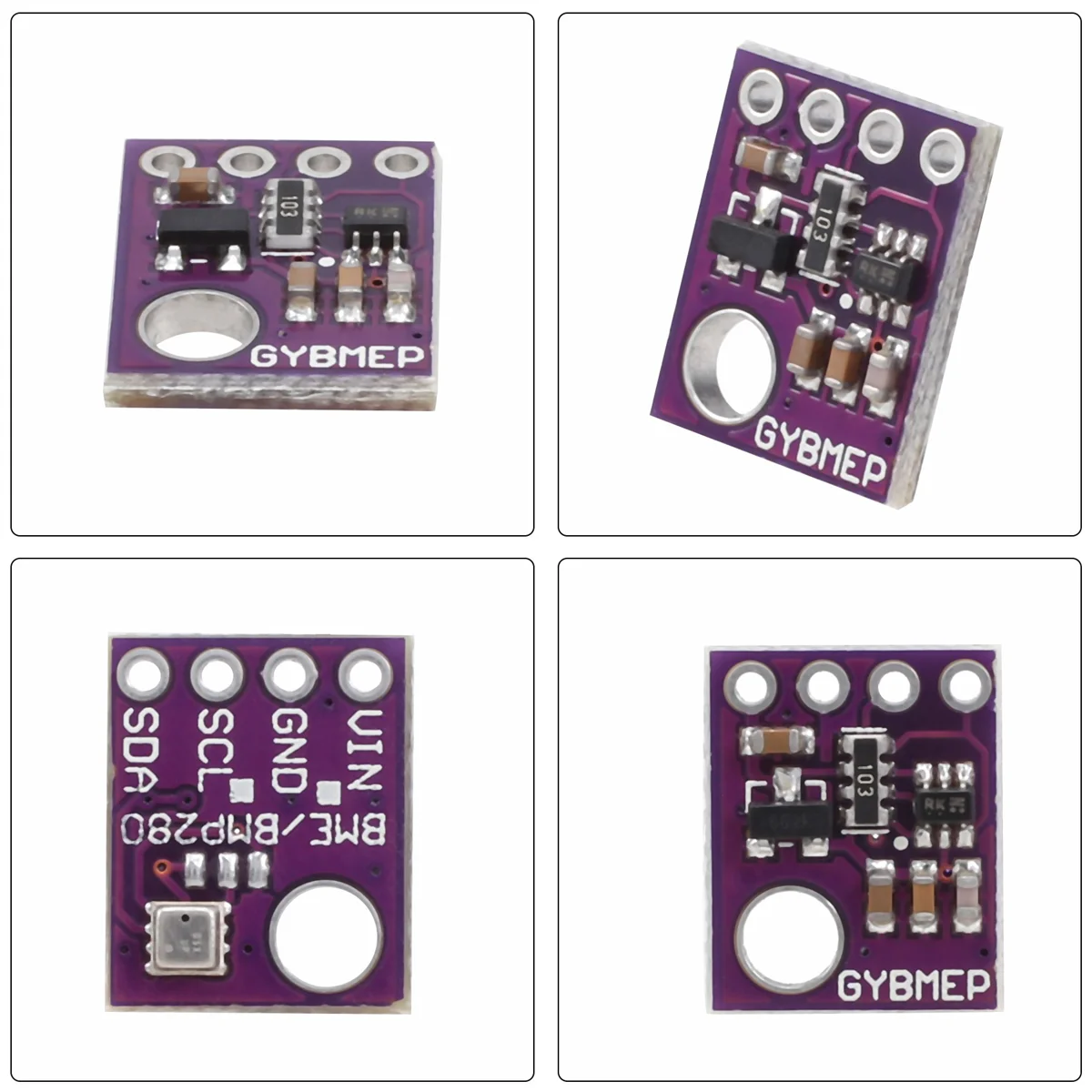 

3PCS BME280 5V Digital Sensor Temperature Humidity Barometric Pressure Sensor Module I2C SPI BME280 Sensor Module