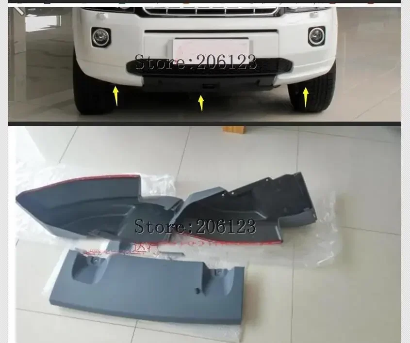 FOR LAND ROVER LR2 FREELANDER 2  Freelander 2 ABS Plastic Unpainted Front Bumper Lip for Land Rover Freelander 2