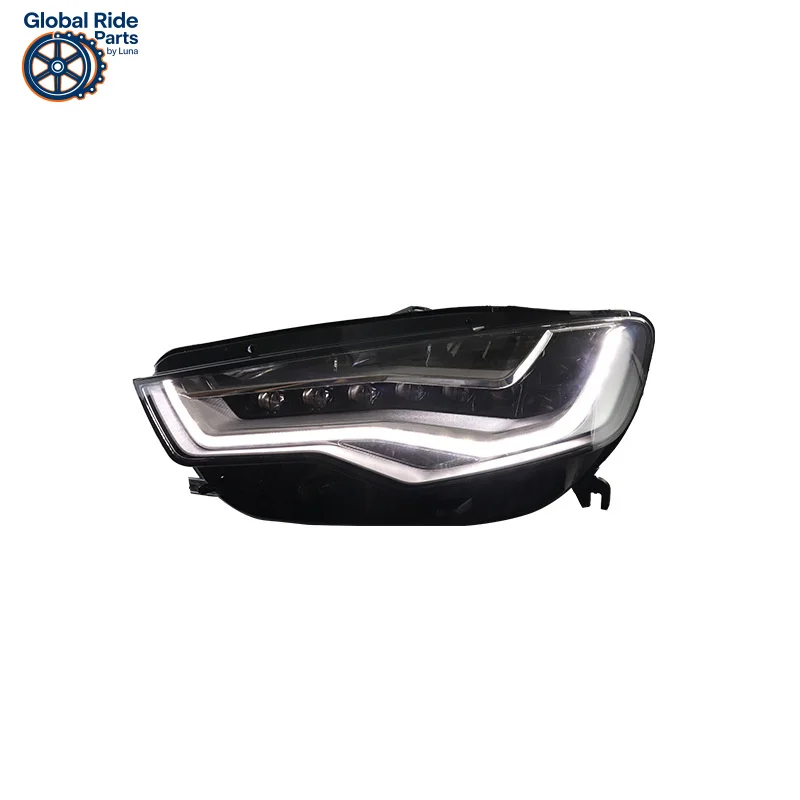 

Подходит для 12-18 Audi A6L модифицированных матричных светодиодных дневных ходовых огней, обновление высококачественных фар в сборе