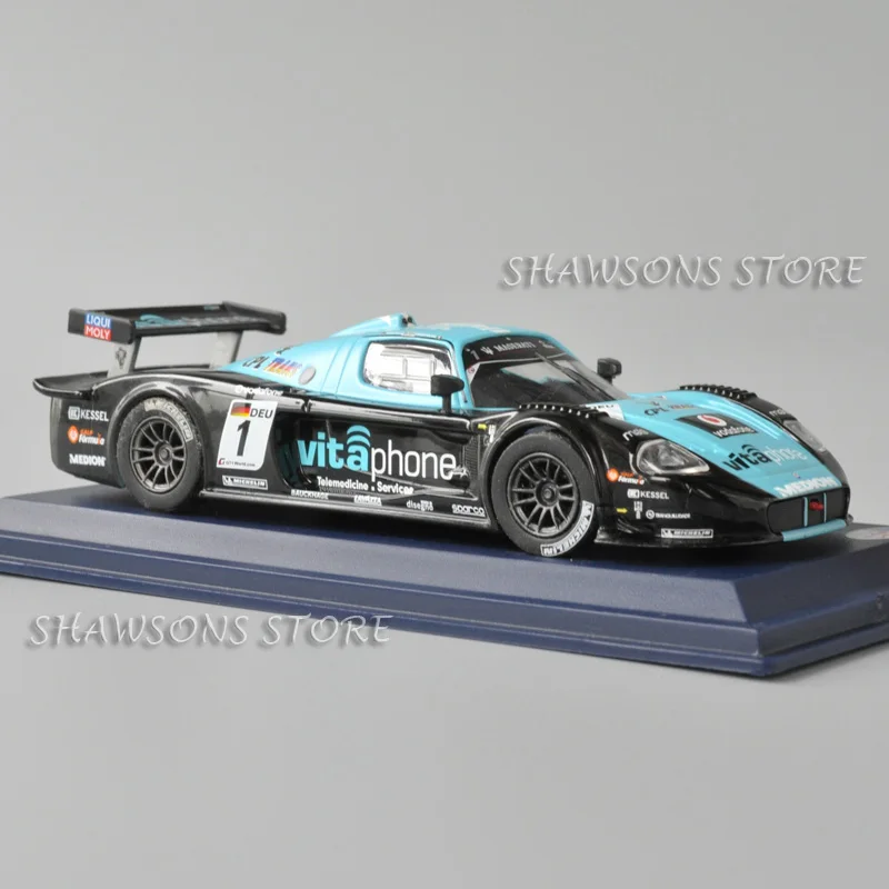 1:43 waga Model odlewu samochód wyścigowy zabawka MC12 GT1 2010 miniaturowa replika kolekcjonerska