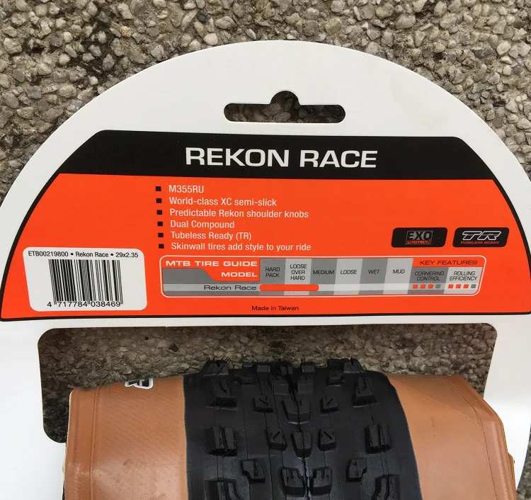 MAXXIS REKON RACE (M355RU) 27,5x2,0/2,25/2,35 29x2,25/2,35/2,4WT/2,4 Fahrrad Klapp Reifen Anti Punktion Fötus XC Für MTB – Detail 6