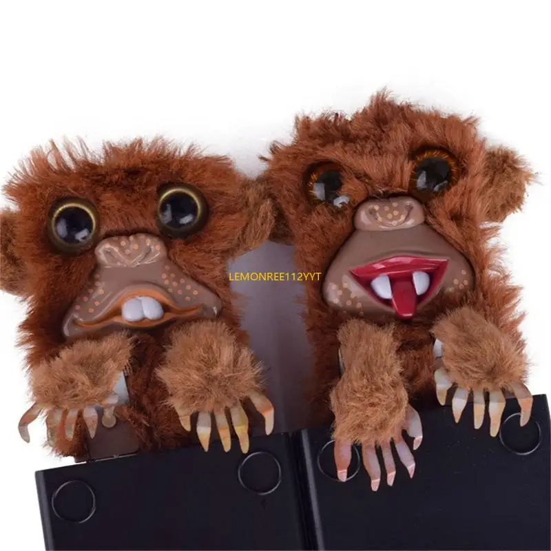 23GD Halloween Simulazione Monkey Box Esilarante Scatto Monkey Box giocattolo Halloween Scherzo divertente Prank Props realistic