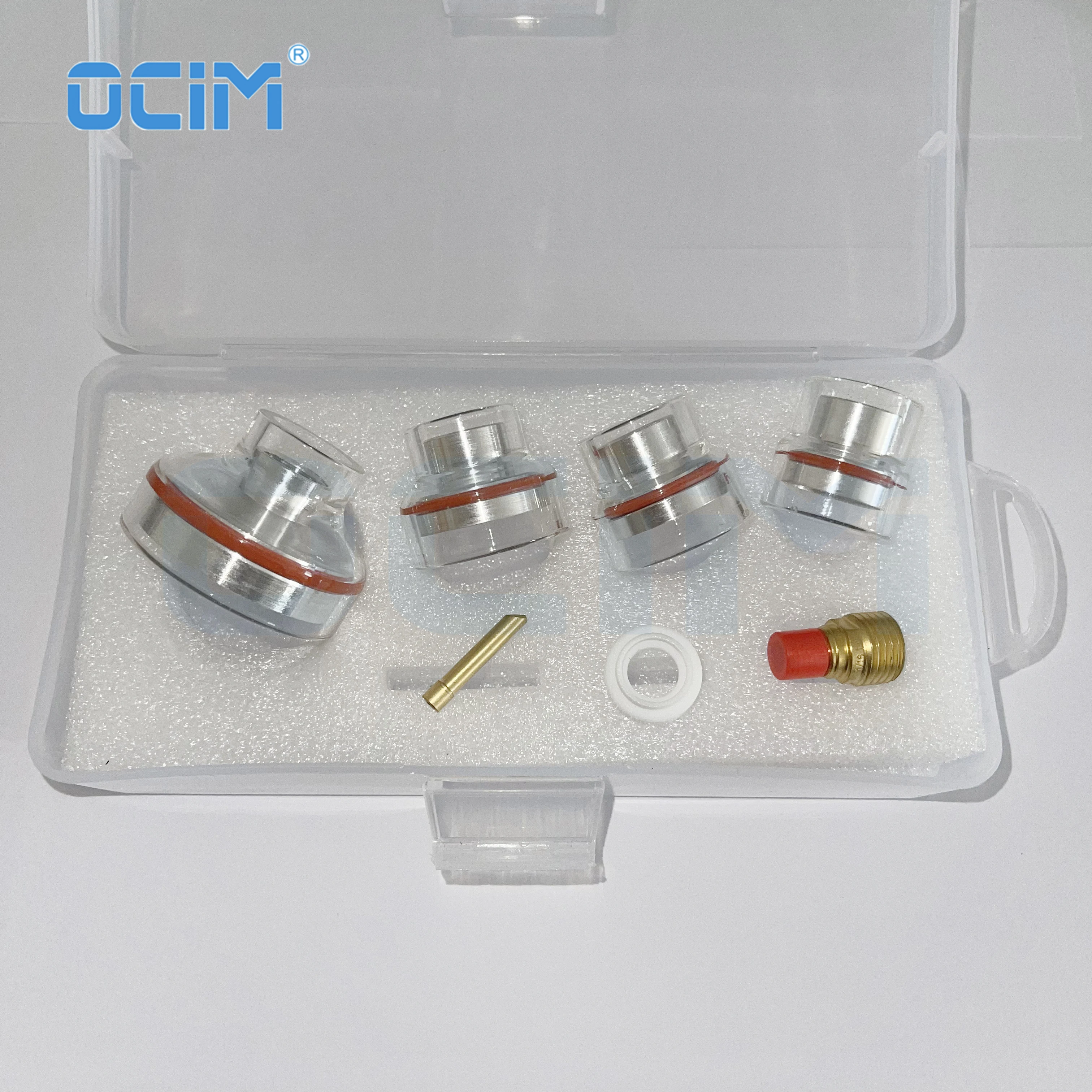 

1 Set Tig Welding Parts, Glass Nozzle 12# 14# 16# 24# For WP9/20/17/18/26 Totch