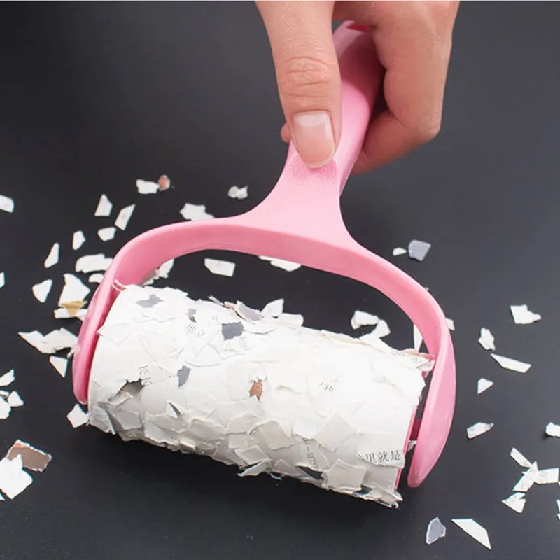60PCS/Roll Clothes Blanket Sweater Lint Rollers Pet Hair Remover With Protecter Dust Roller Clothes Carpet Sticky Roll Brush