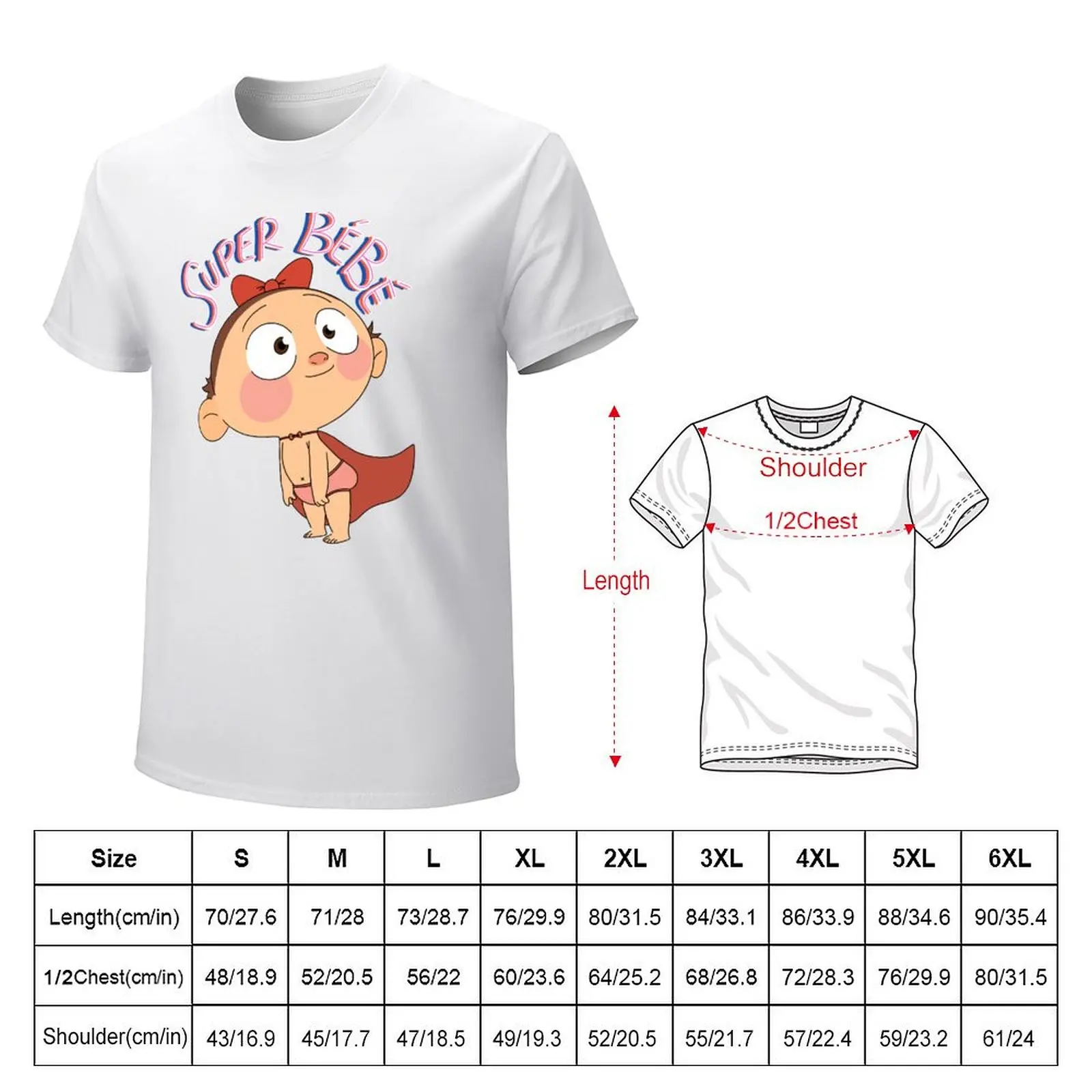 Super Baby T-Shirt shirts graphic tees oversizeds heavy weight t shirts for men