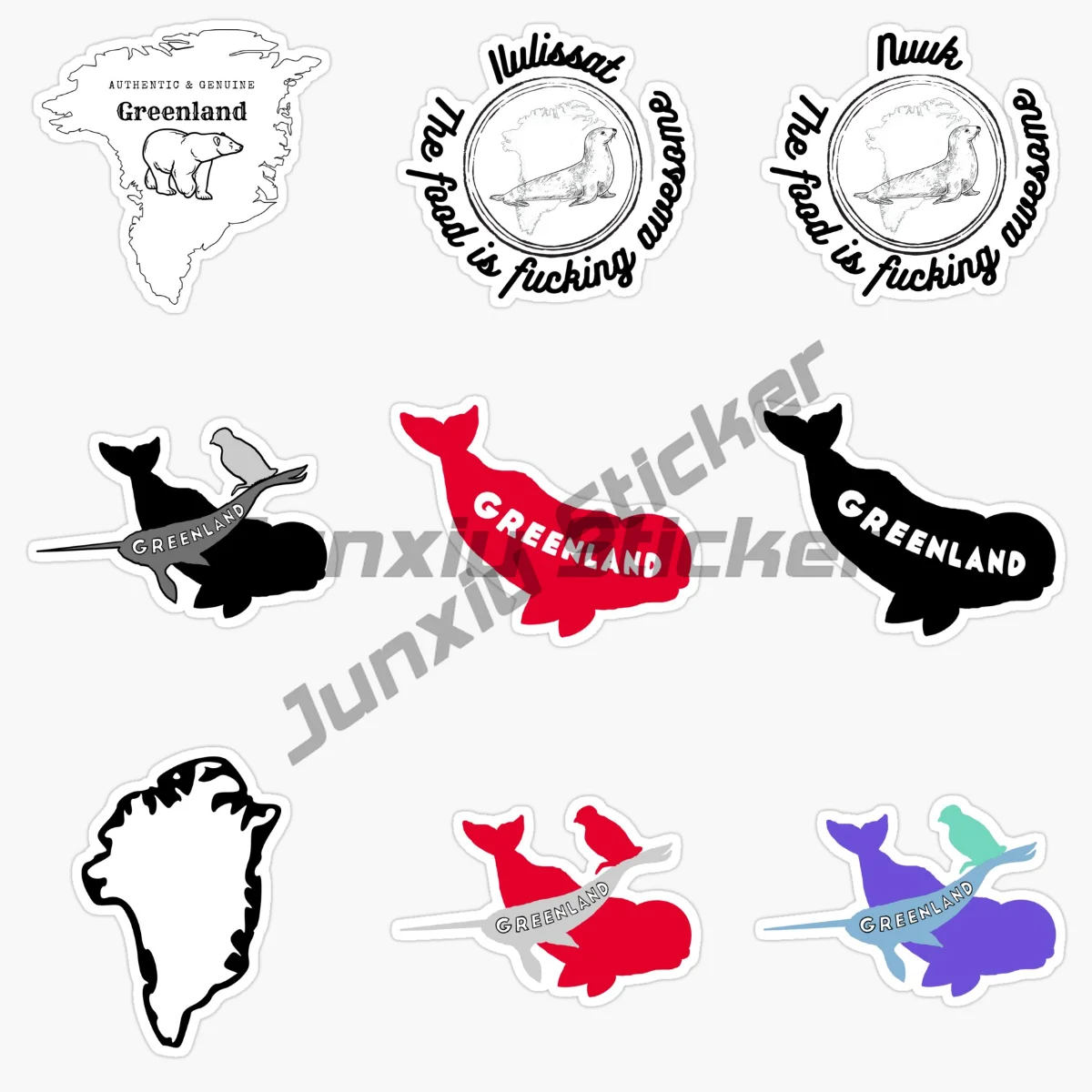 Greenland Map Car S… - image