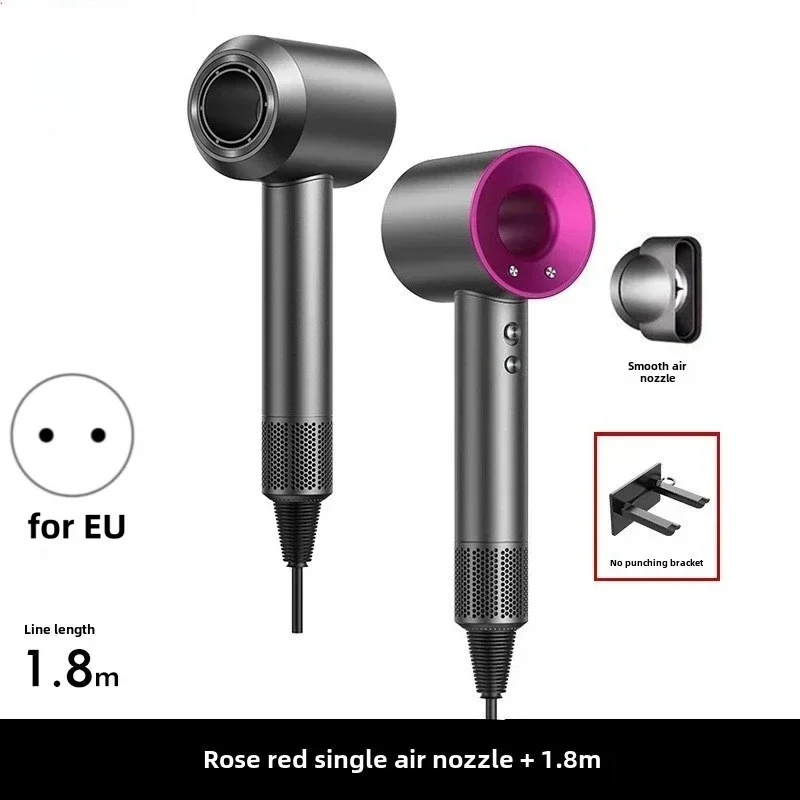 

EU Hair Dryer, with Hot and Cold Air Functionality - Lightweight and Thermostatic Styling Tool for Smooth Hair for EU