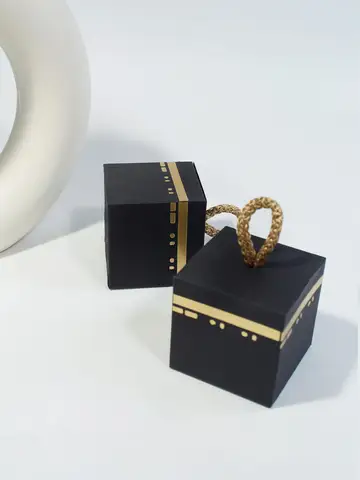 Eid Mubarak Ramadan Kareem boîte-cadeau Portable Eid boîtes à cadeaux de fête Eid al Fitr boîte à bonbons de vacances emballage chocolat