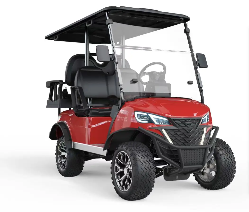 New Electric Golf Carts Lifted 4 seats Off-road Hunter Cart custom