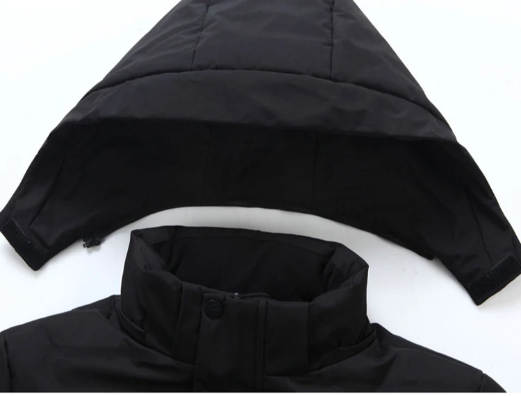 Men's Down Coats And Parkas Warm Winter Down Jacket Hooded High Quality Puffer Jacket Man Snow Peak Windproof Luxury Padding