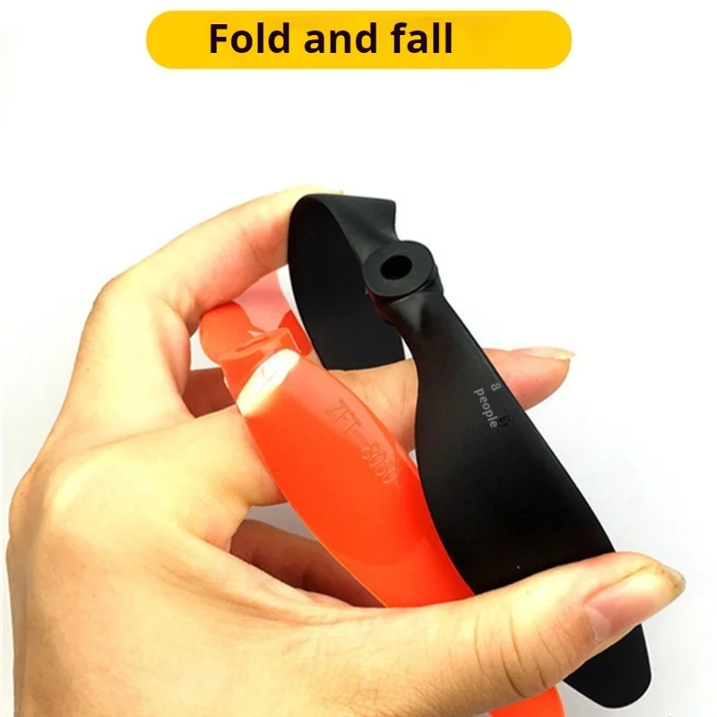 Fixed wing aircraft 8060 propeller SU27 magic board KT board special slurry 8-inch black soft propeller resistant to impact