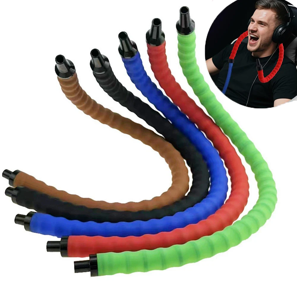 Hookah hose Flexible Neck Strap with Silicone Tube for Comfortable Shisha Hand Free Hookah Hose view 6